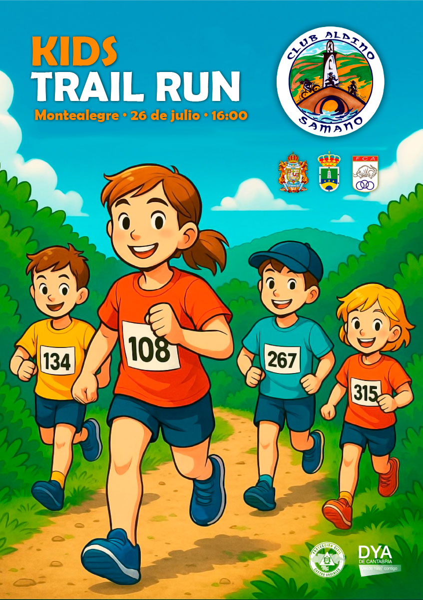 Kids Trail Run. Montealegre 26 de Julio