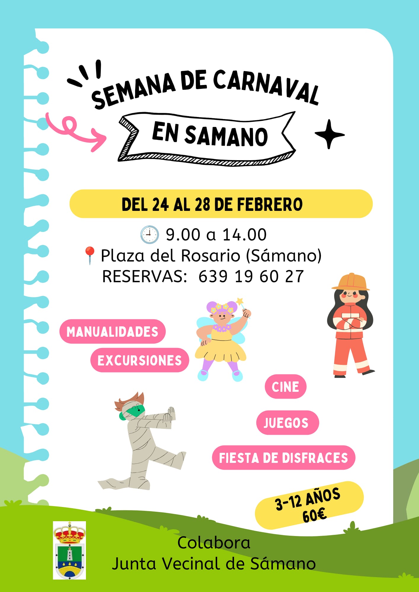 Semana de Carnaval en Sámano. Febrero 2025