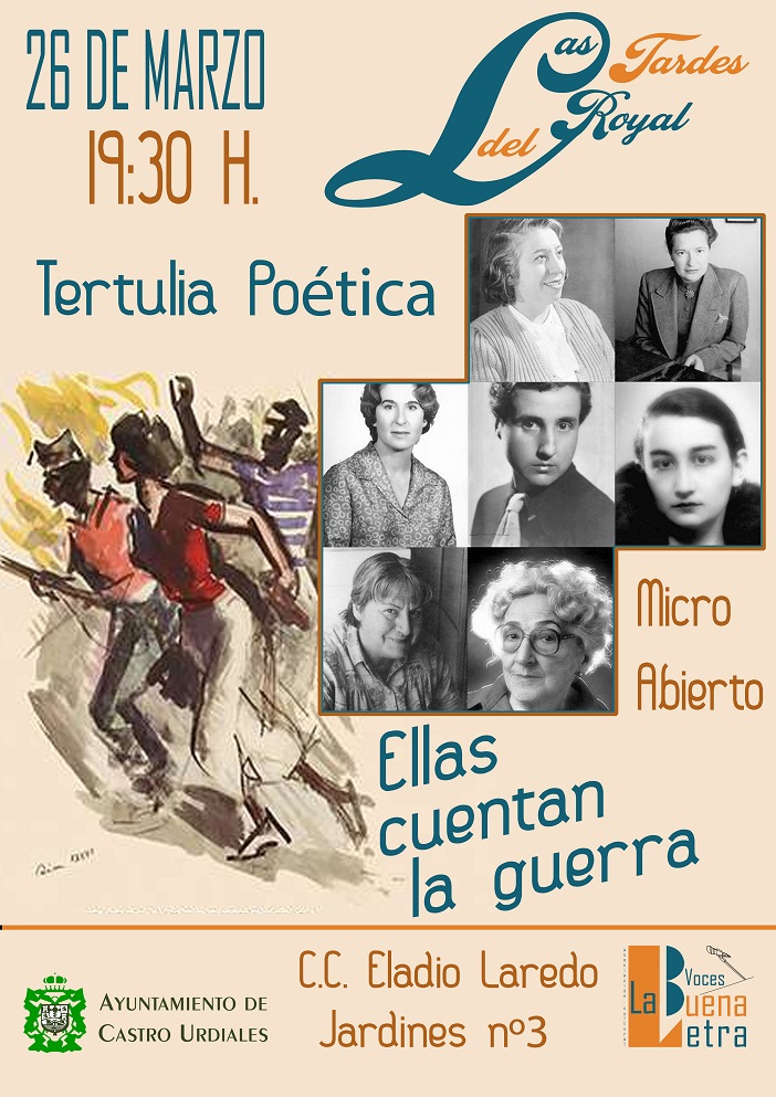 Las Tardes del Royal:  Ellas cuentan la guerra