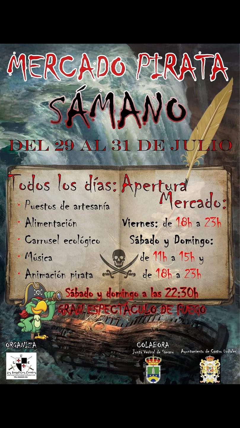 Mercado pirata.  No te lo pierdas!!!!!