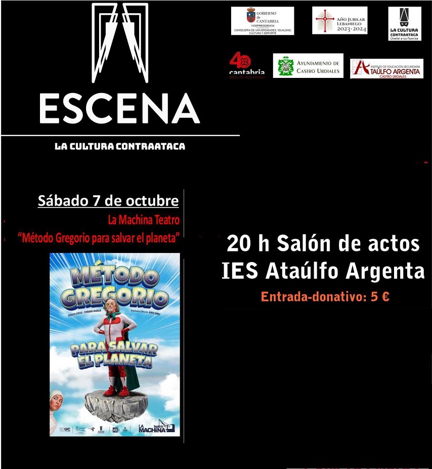La Machina Teatro presenta " Método Gregorio para salvar el planeta"