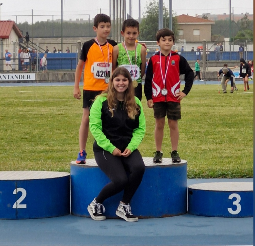 1 oro, 3 platas y  3 bronces en la  II Jornada Cto. Cantabria pista S10,S12 y S14