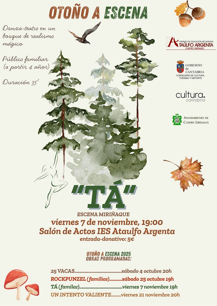 Otoño a Escena 2025 - "TÁ" de Escena Miriñaque
