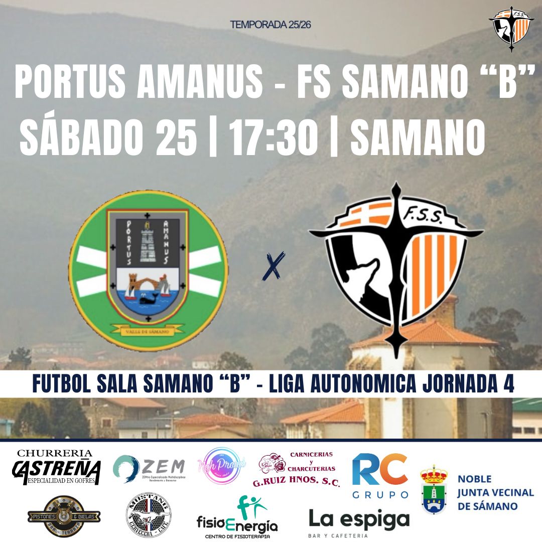Partidos FS Sámano 25 Octubre 2025
