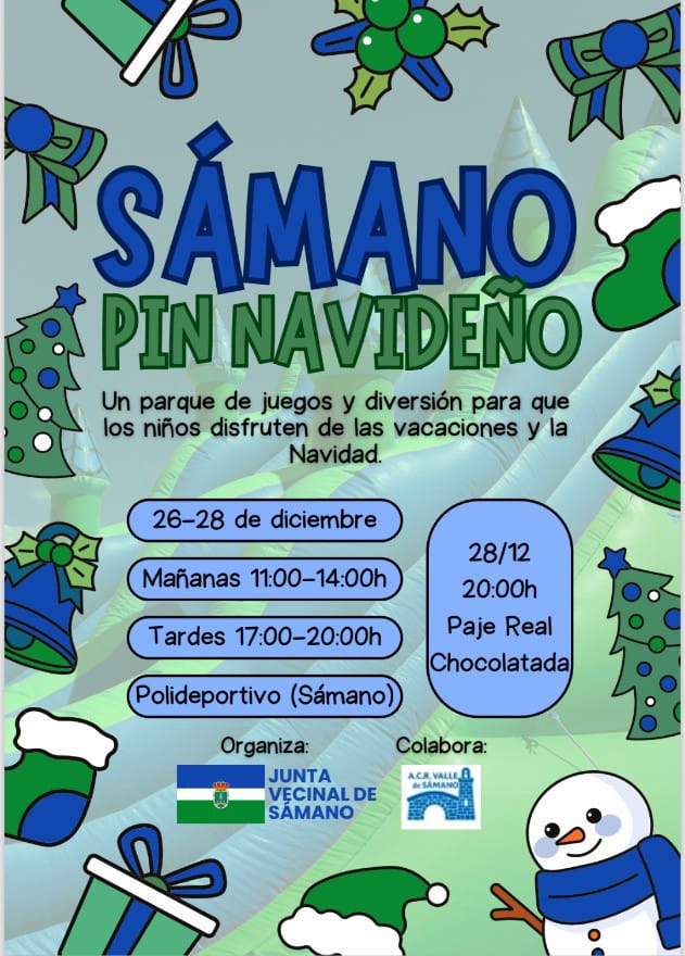 Pin Navideño.Del 26 al 28 de Diciembre 2025