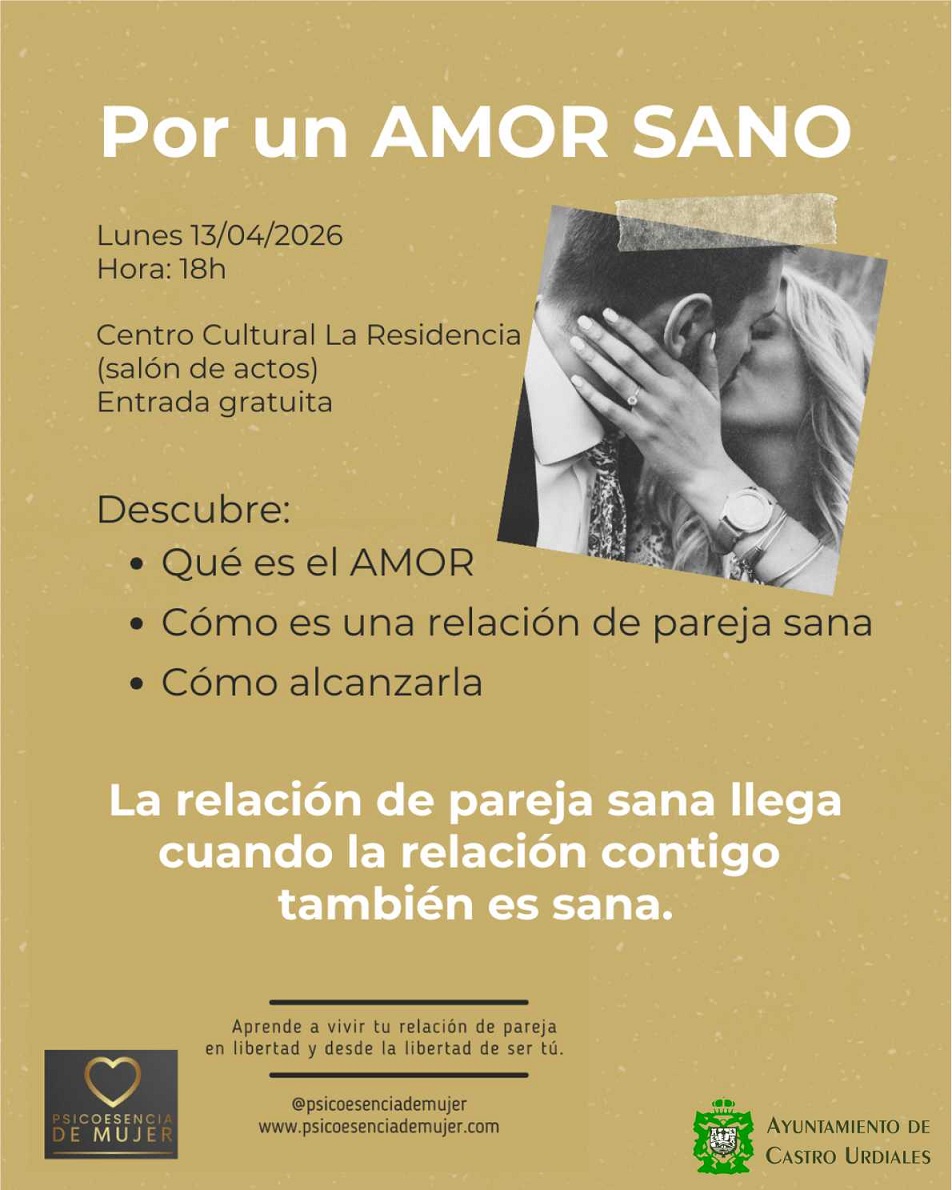 Conferencia "Por un amor Sano"