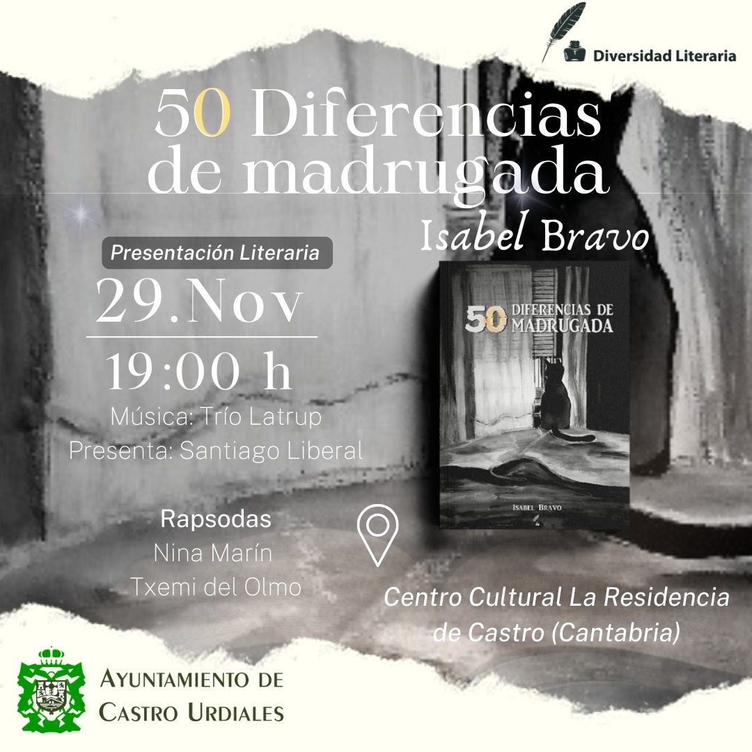 Presentación literaria "50 diferencias de madrugada"