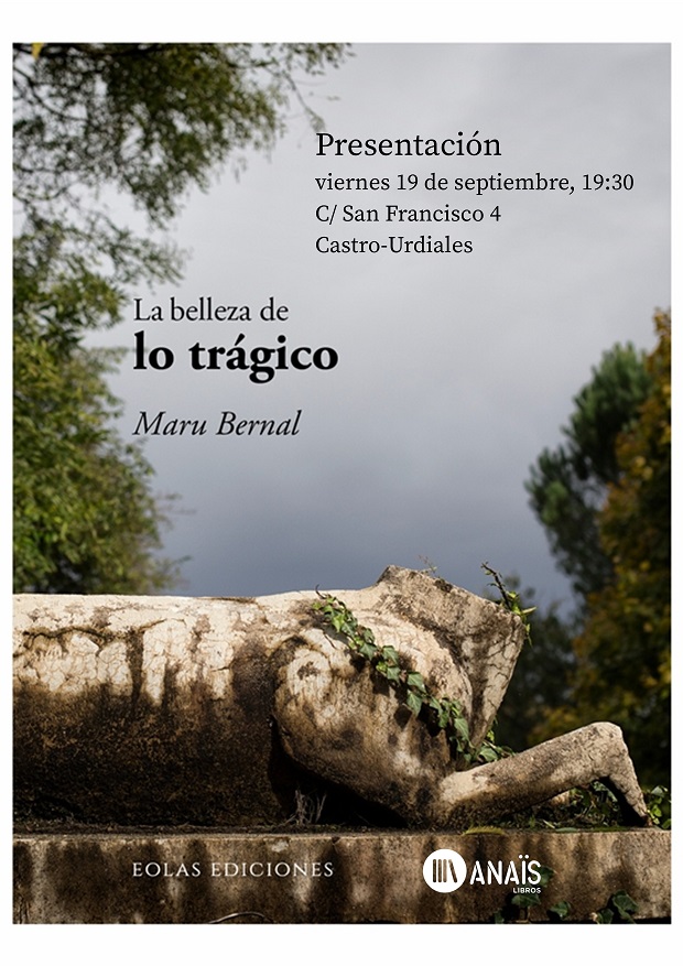 Presentación de Libro "La belleza de lo trágico" de Maru Bernal