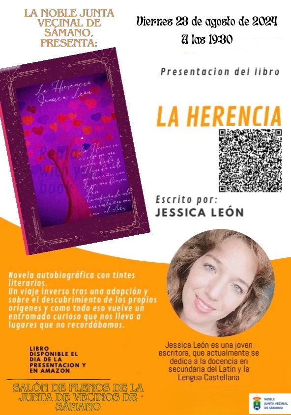 Presentación de Libro "La herencia" de Jessica León