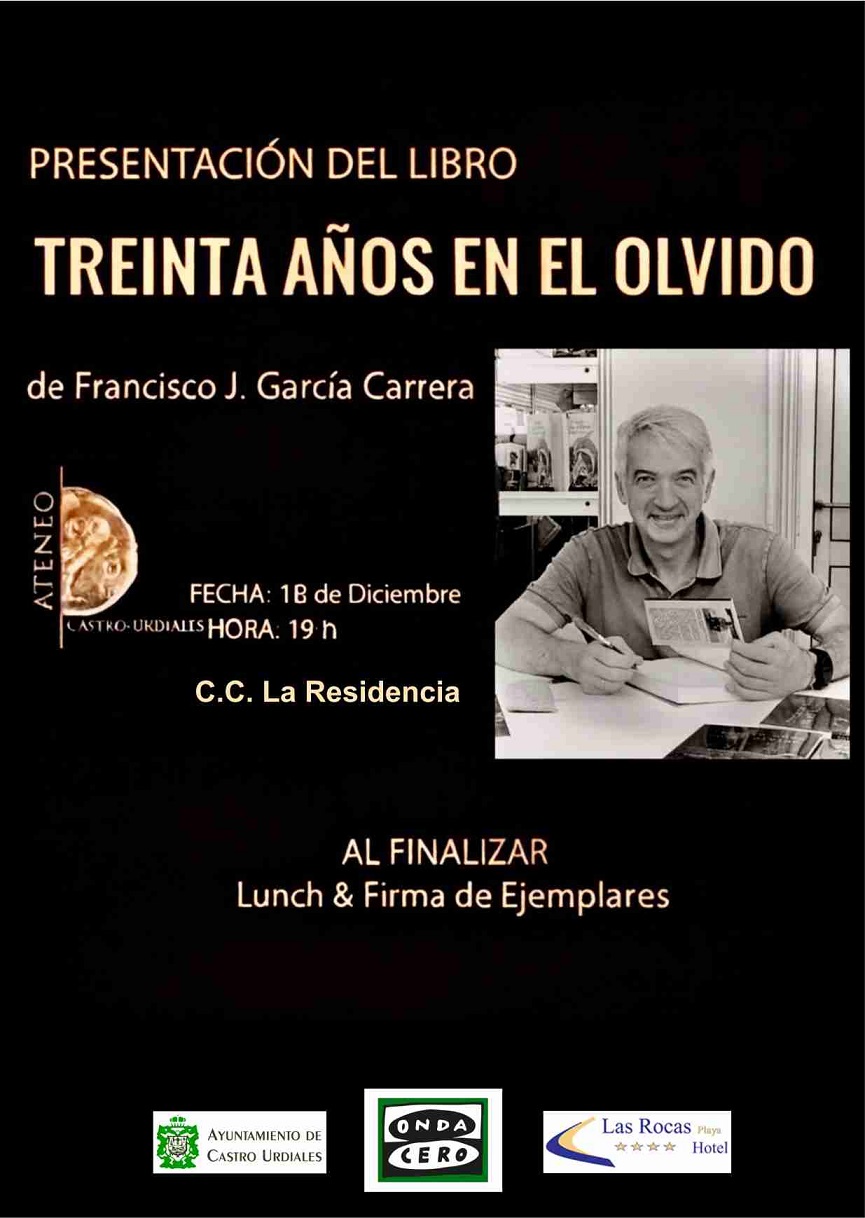 Presentación del libro "Treinta años en el olvido"