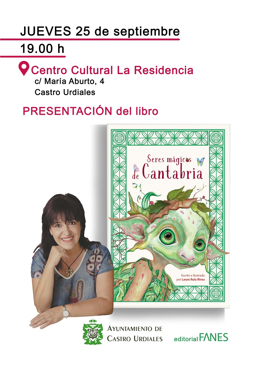Presentación del libro "Seres mágicos de Cantabria" de Laura Ruiz Rivas