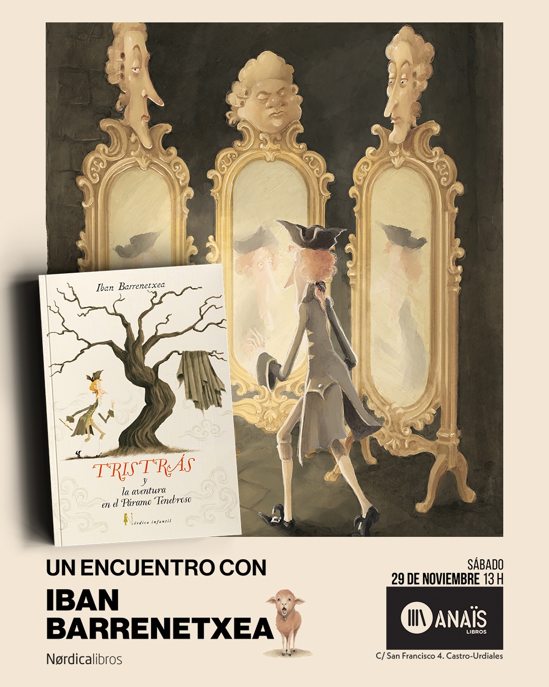 Iban Barrenetxea presenta: “Tristrás y la aventura en el Páramo Tenebroso”