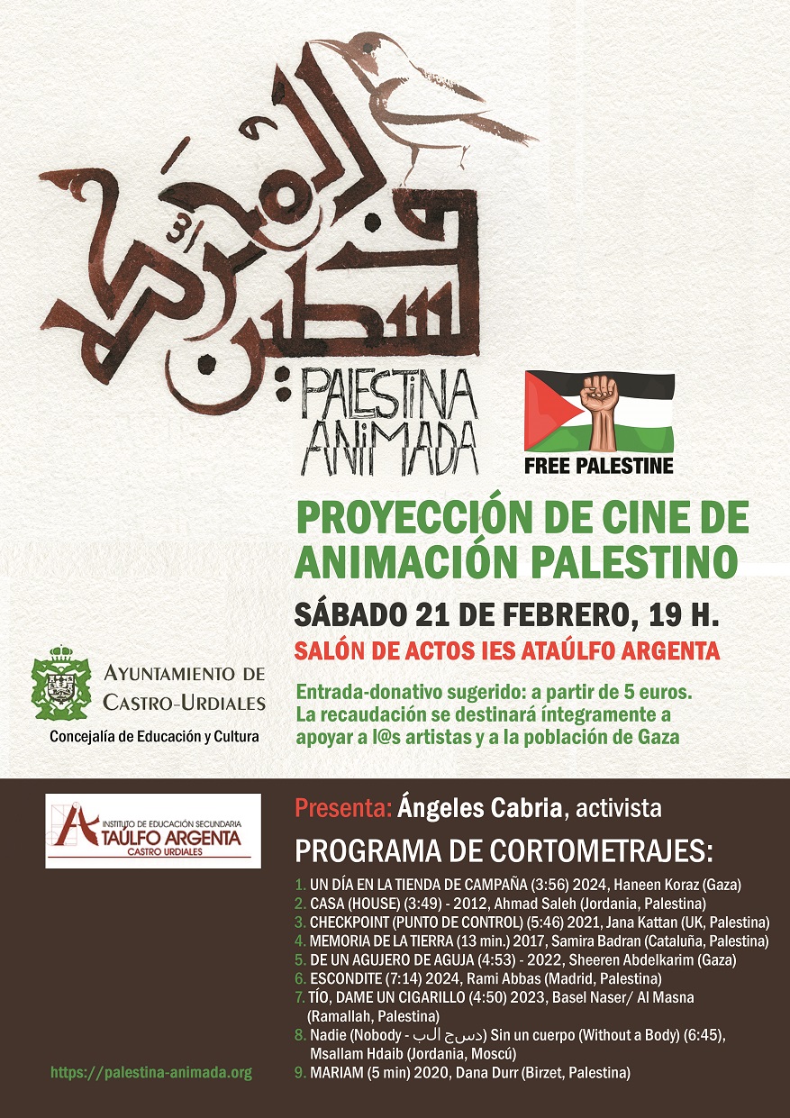 Proyección de Cine de Animación Palestino