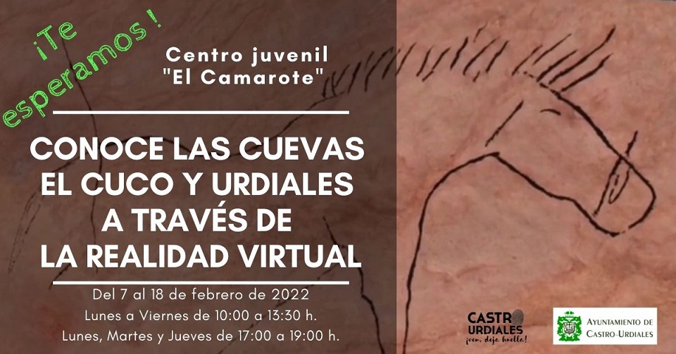 Realidad virtual para conocer las cuevas El Cuco y Urdiales