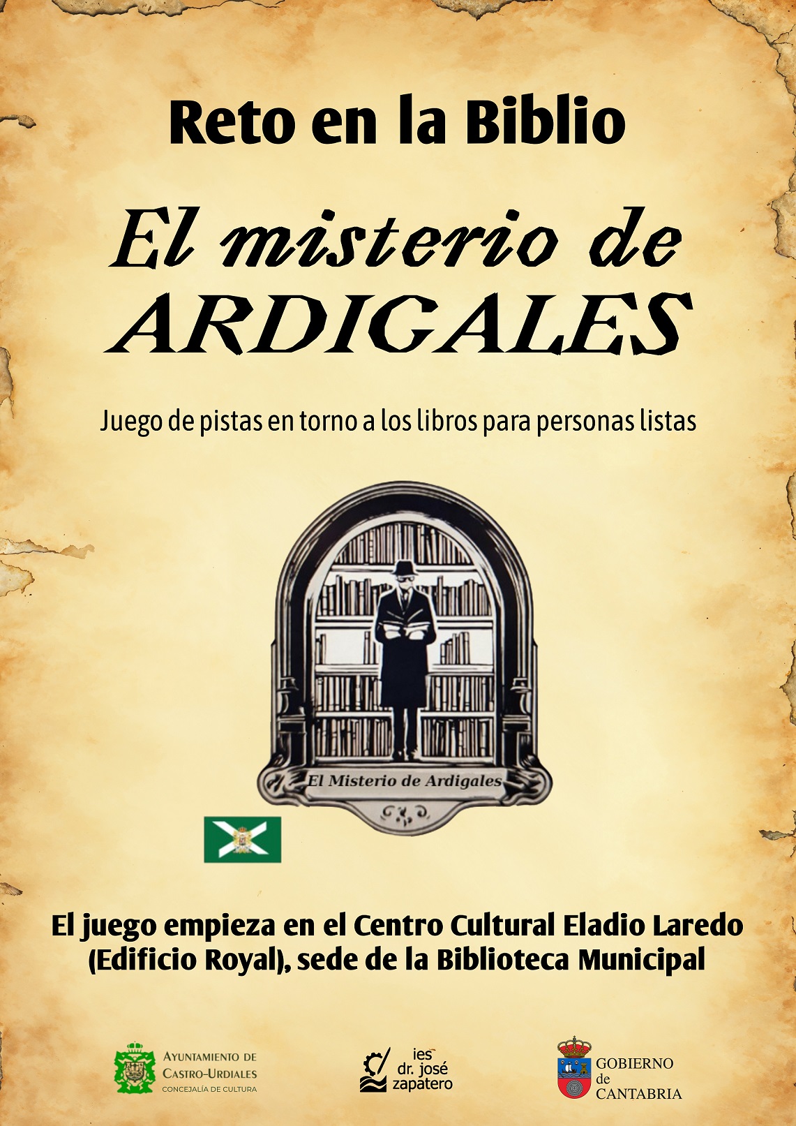 Reto en la Biblioteca "El misterio de ARDIGALES”