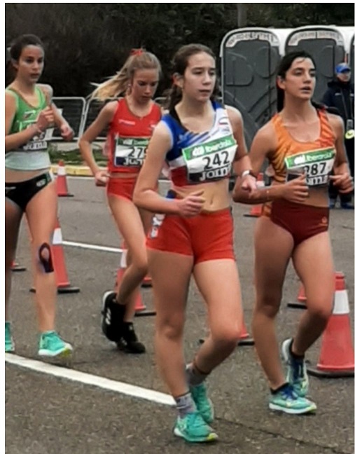 Ruth Rueda Soto  se proclama campeona de España Master 45 de 20 km Marcha