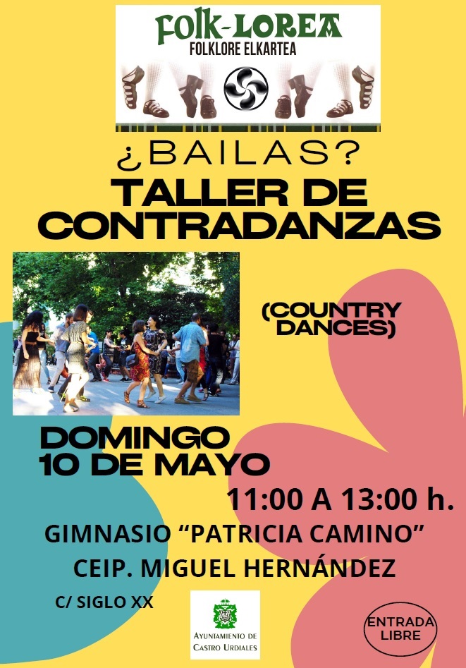 ¿BAILAS? Taller de Contradanzas (Country Dances)
