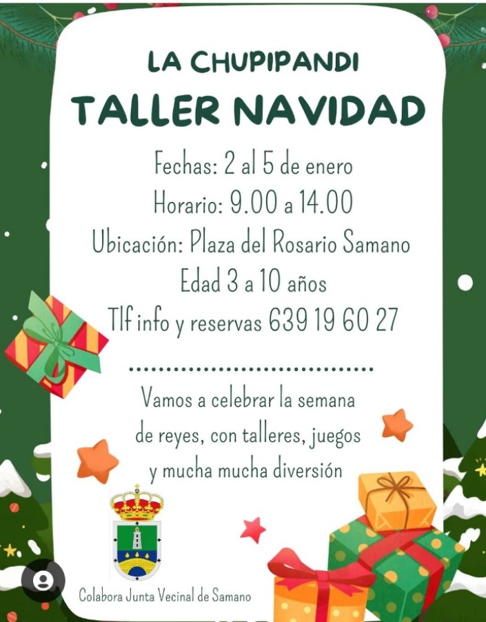 Taller De Navidad:La Chupipandi