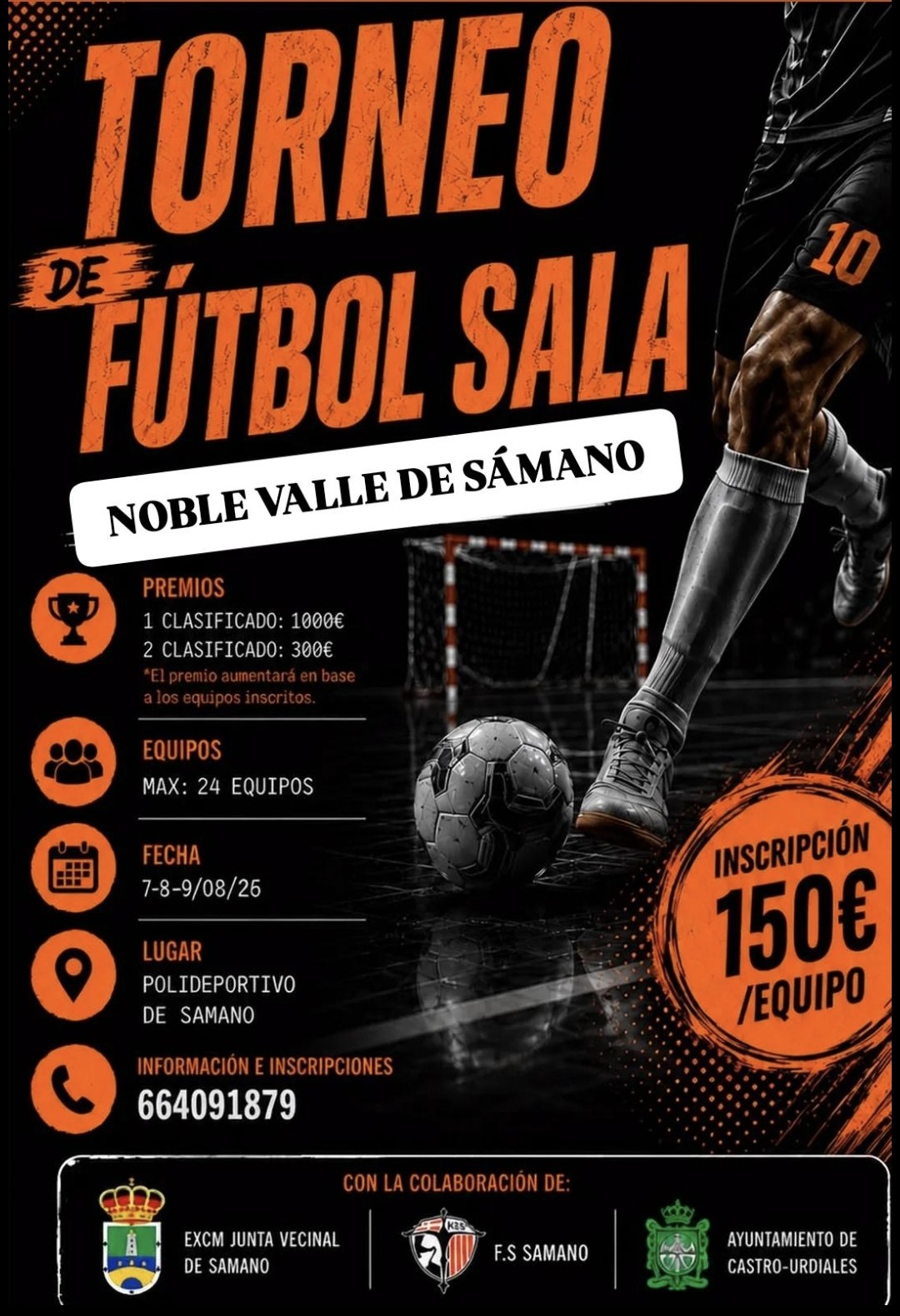 Torneo Fútbol Sala Agosto 2026