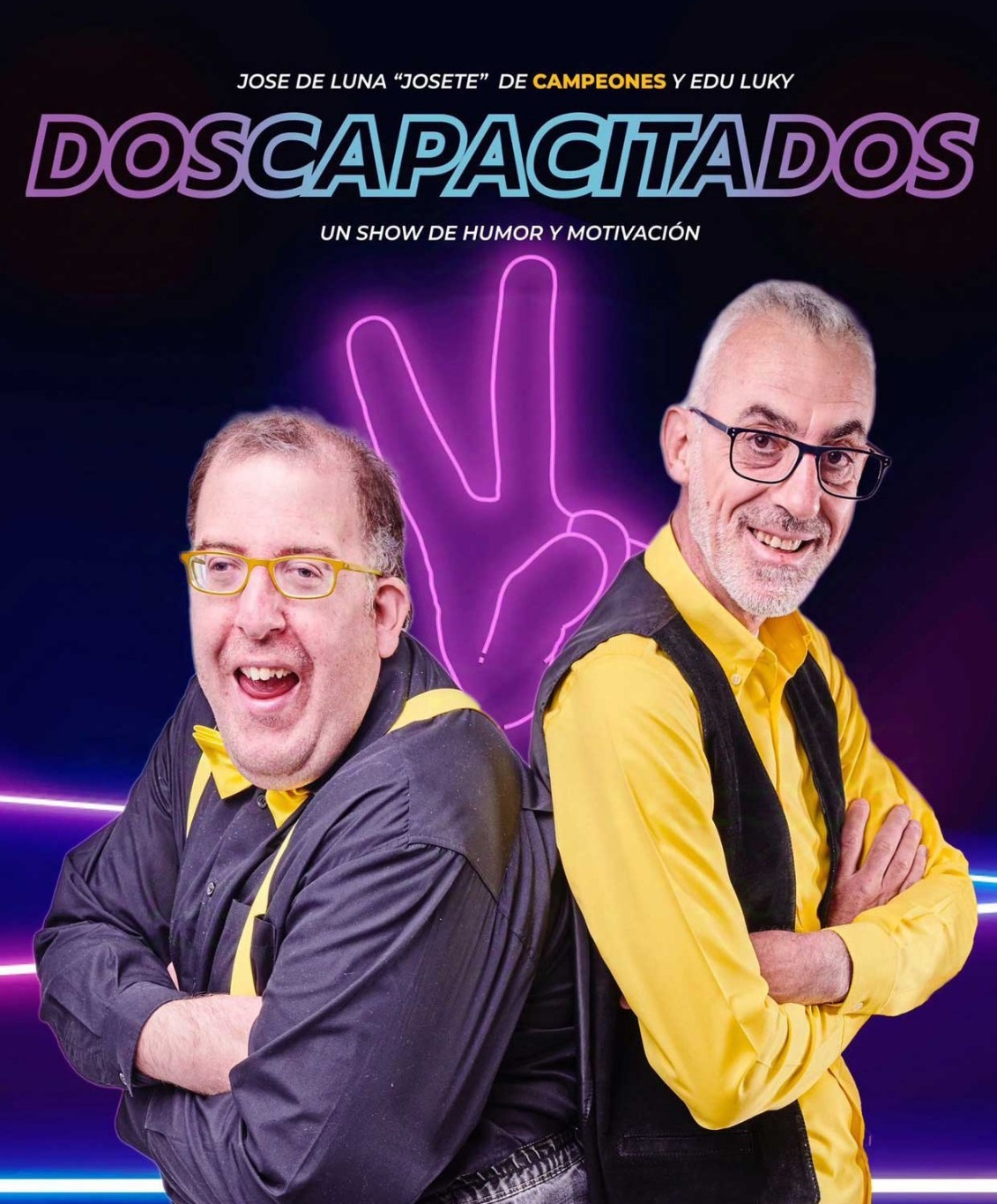 Visita inclusiva al Teatro Campos Elíseos, a la representación teatral “Doscapacitados”
