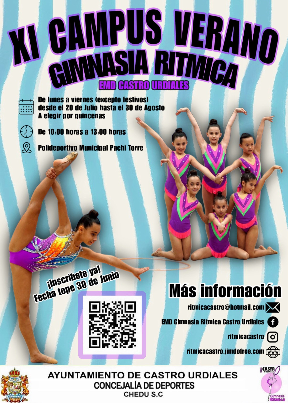 XI Campus Verano  Gimnasia Rítmica. EMD  Castro-Urdiales