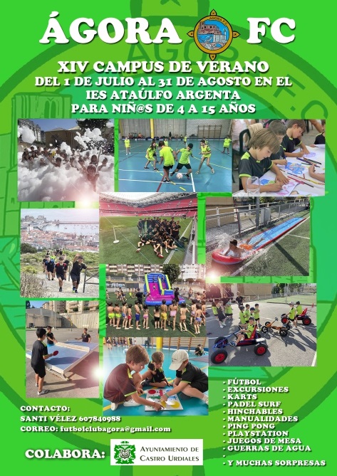 XIV Campus de  verano del  ÁGORA F.C.