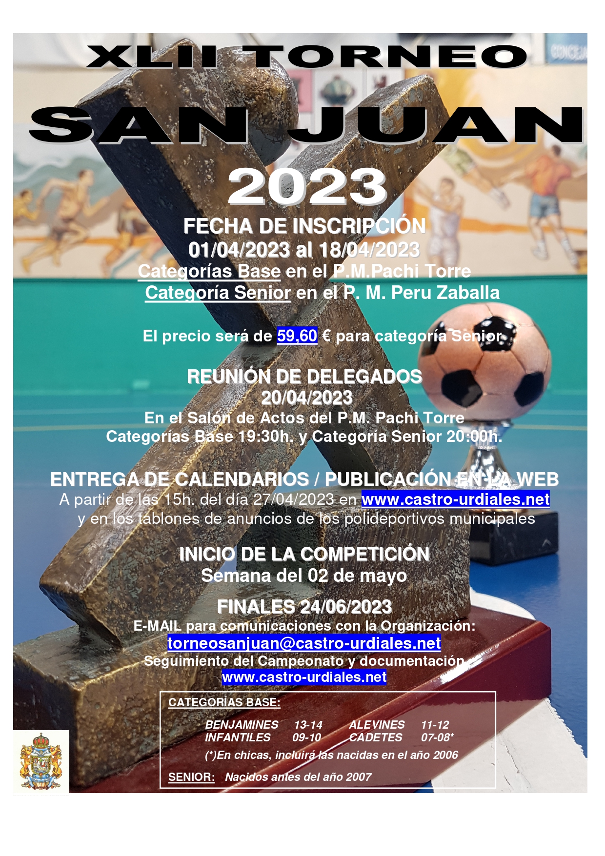 XLII  Torneo de San Juan de Fútbol Sala en Castro-Urdiales