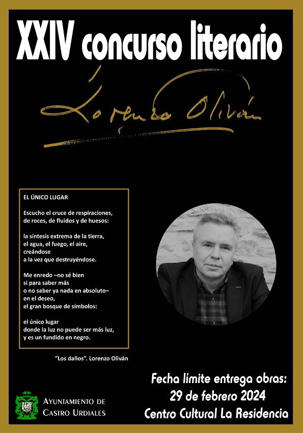 XXIV Concurso literario  "Lorenzo Oliván"